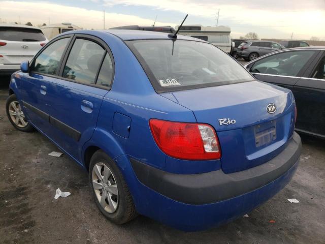 Photo 3 from auction – 2009 KIA RIO BASE with VIN KNADE223496512034