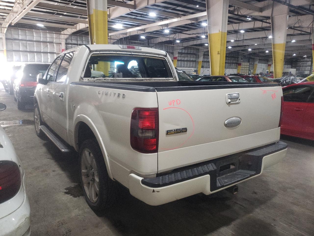 Photo 3 from auction – 2008 FORD F150 SUPER with VIN 1FTRW145X8FA01750