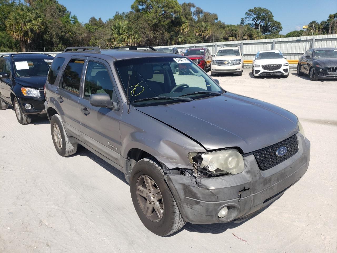 Photo 1 from auction – 2007 FORD ESCAPE HEV with VIN 1FMCU49H77KB53373