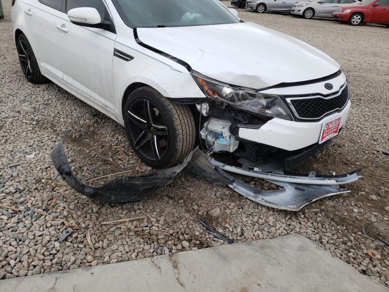 Photo 9 from auction – 2012 KIA OPTIMA SX with VIN 5XXGR4A68CG057399