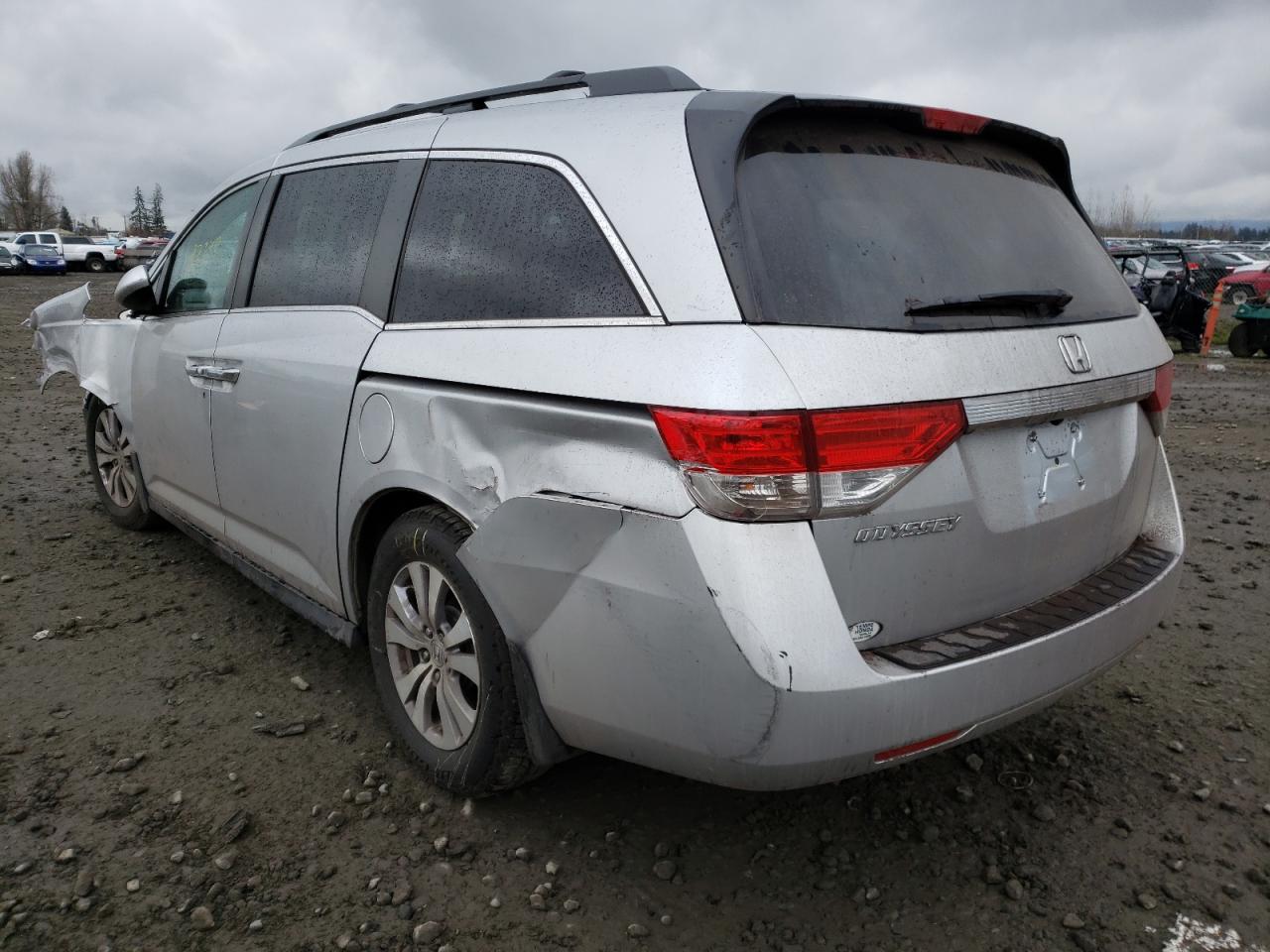 Photo 3 from auction – 2015 HONDA ODYSSEY EX with VIN 5FNRL5H61FB047357