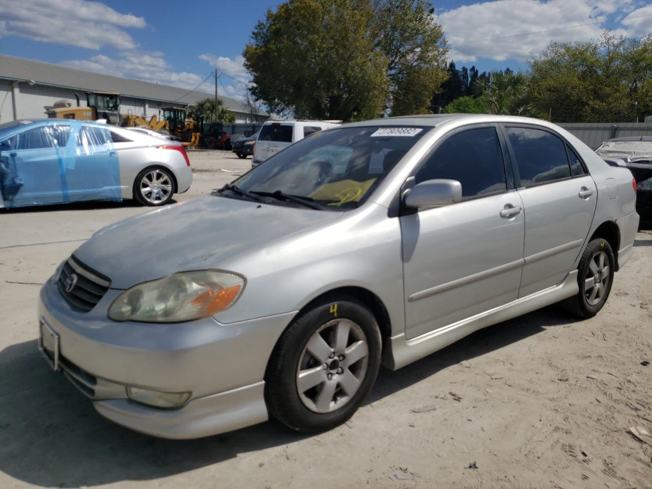 Photo 2 from auction – 2003 TOYOTA COROLLA with VIN 1NXBR32E63Z170638
