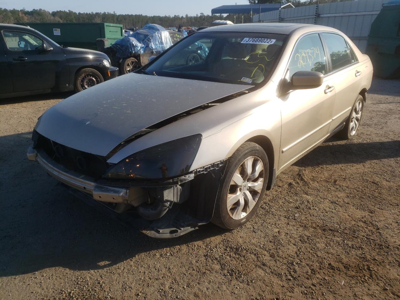 Photo 2 from auction – 2007 HONDA ACCORD EX with VIN 1HGCM66507A078436