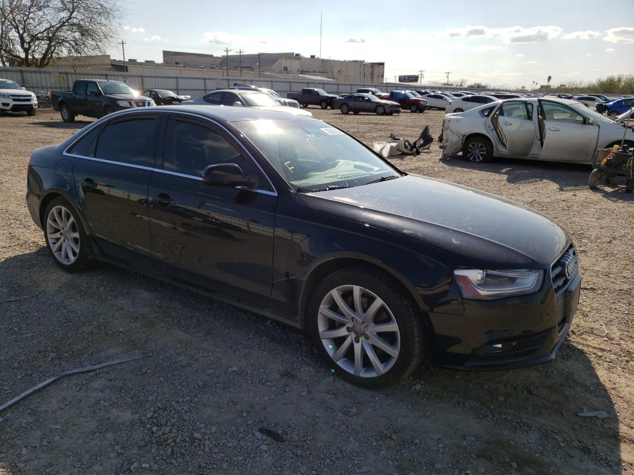 AUDI A4 PREMIUM 2013 with VIN WAUFFAFL1DN004385 - Photo from auction