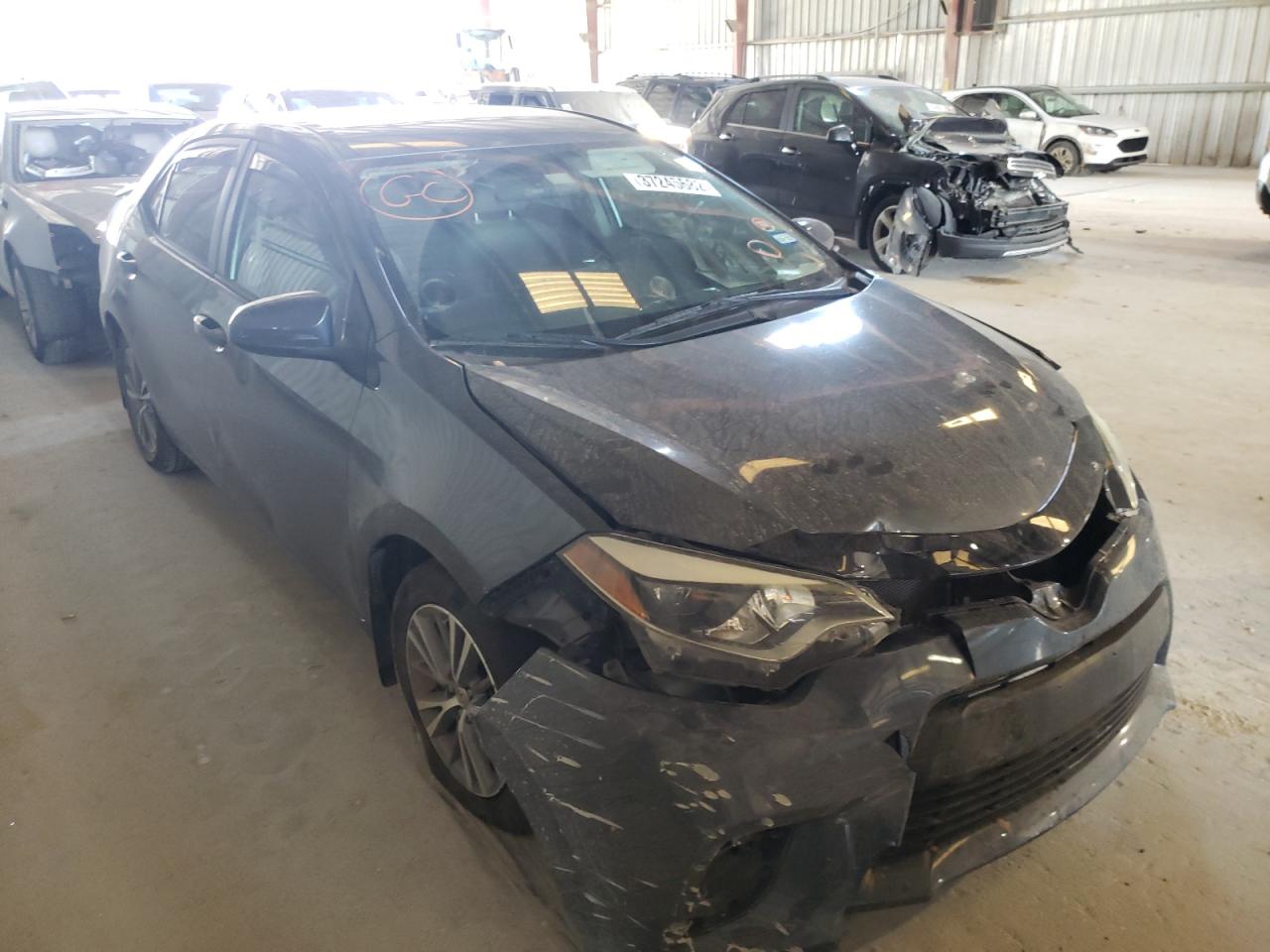 TOYOTA COROLLA L 2015 with VIN 5YFBURHE3FP180347 - Photo from auction