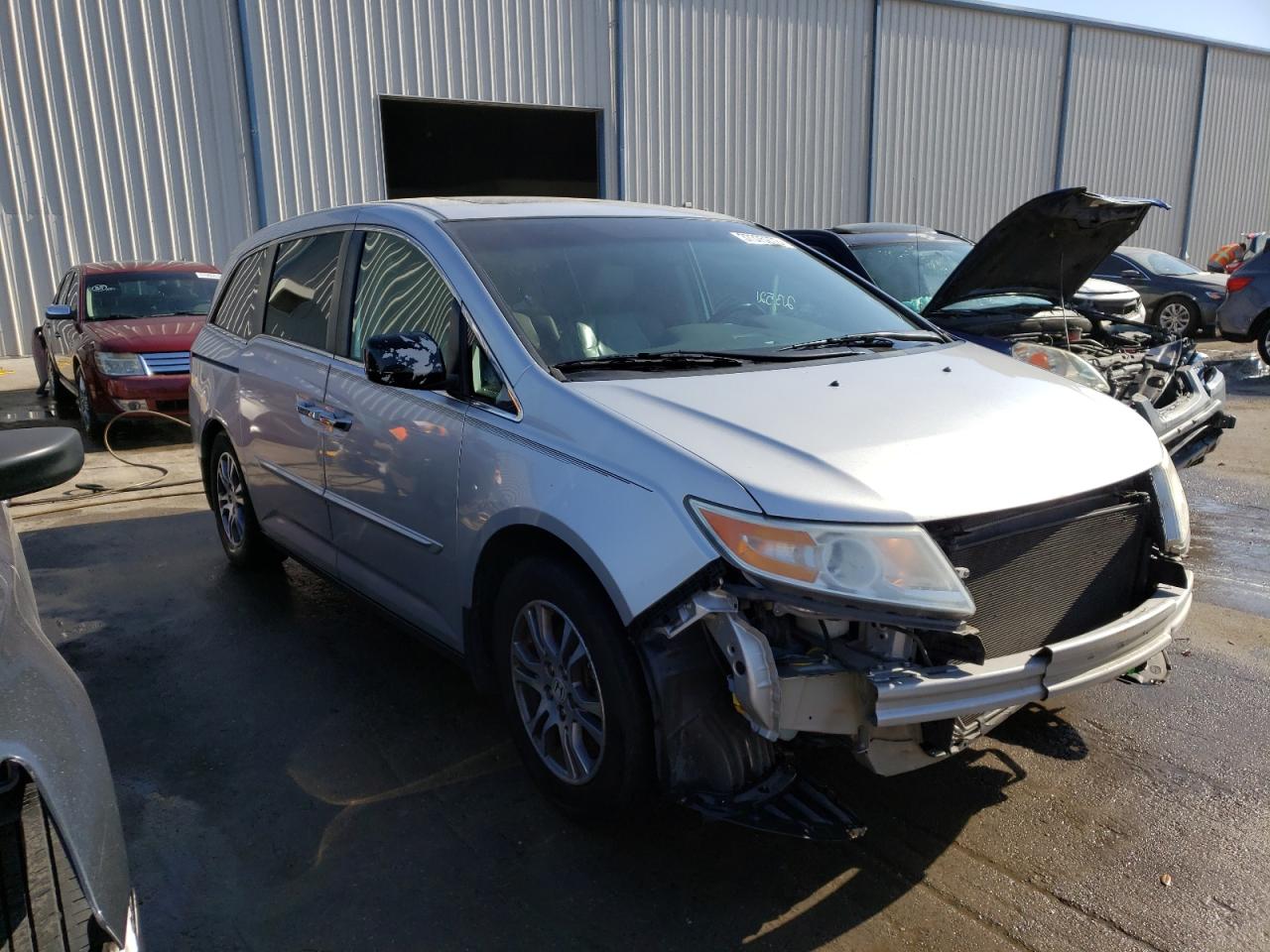 HONDA ODYSSEY EX 2011 with VIN 5FNRL5H62BB041609 - Photo from auction