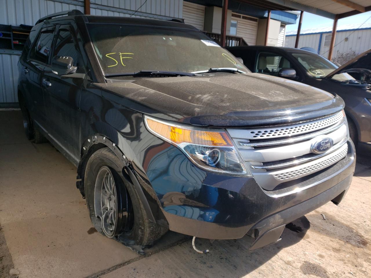 FORD EXPLORER X 2014 with VIN 1FM5K8D83EGA67216 - Photo from auction