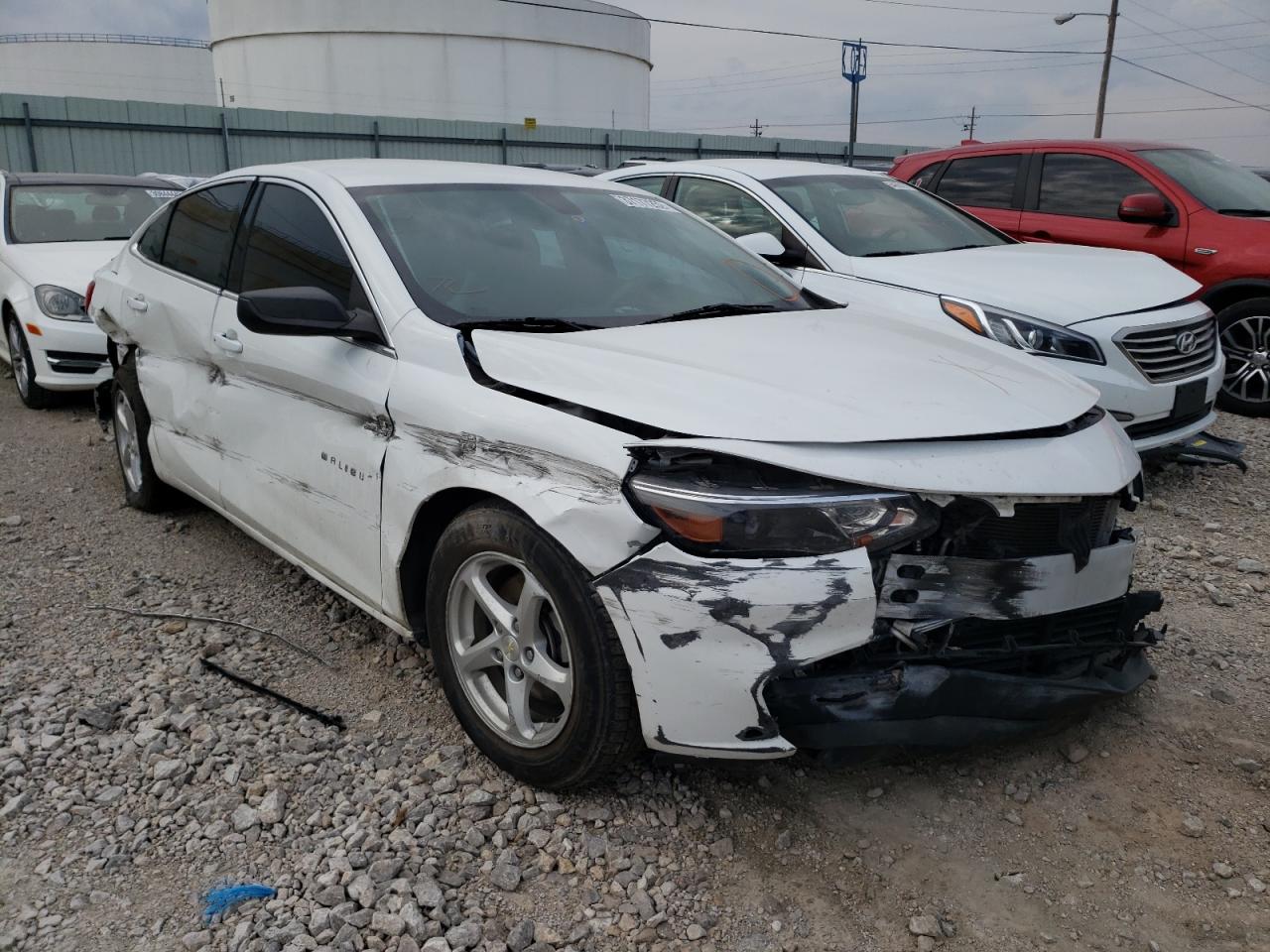 CHEVROLET MALIBU LS 2017 with VIN 1G1ZB5ST8HF139932 - Photo from auction