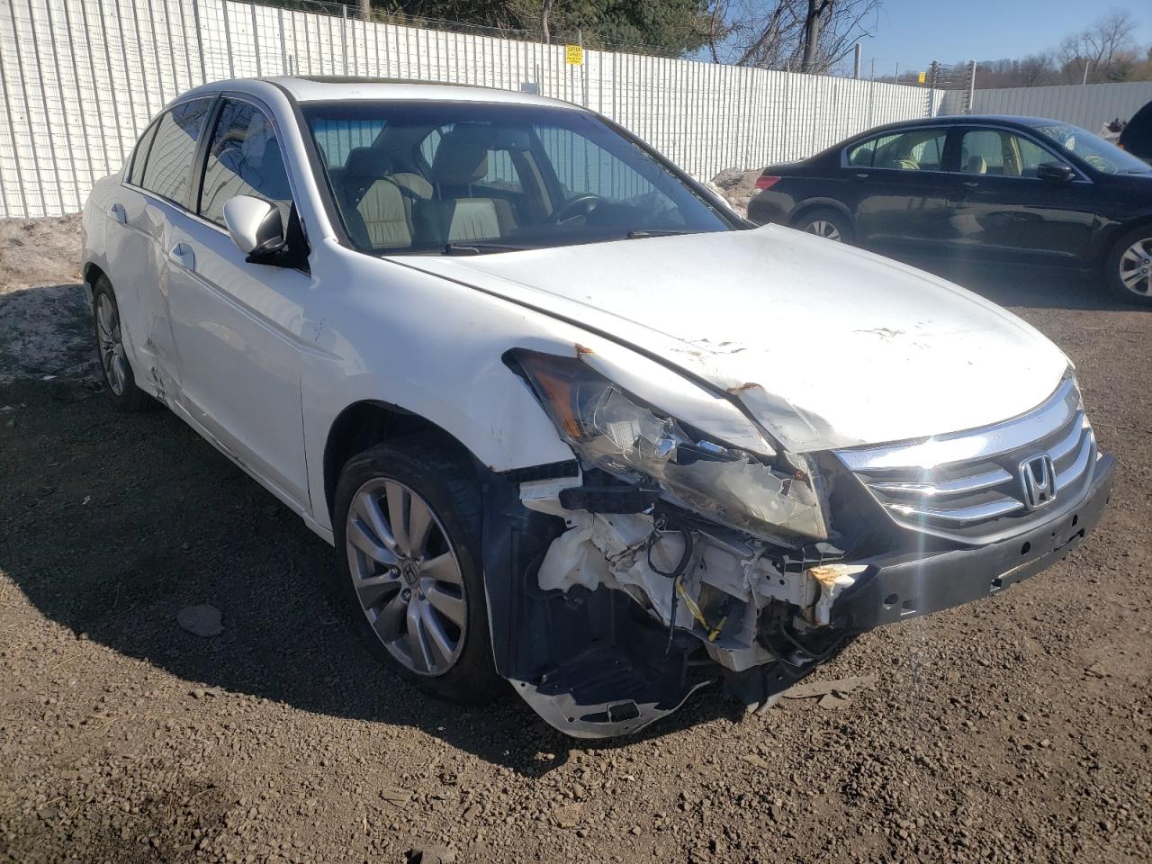 HONDA ACCORD EXL 2012 with VIN 1HGCP2F81CA005287 - Photo from auction