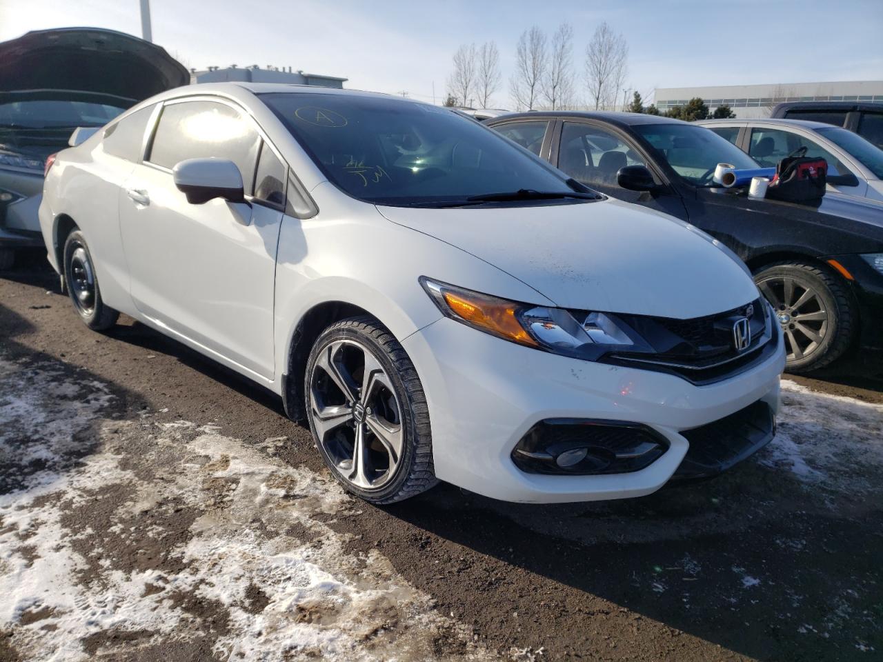 HONDA CIVIC SI 2015 with VIN 2HGFG4A51FH100265 - Photo from auction