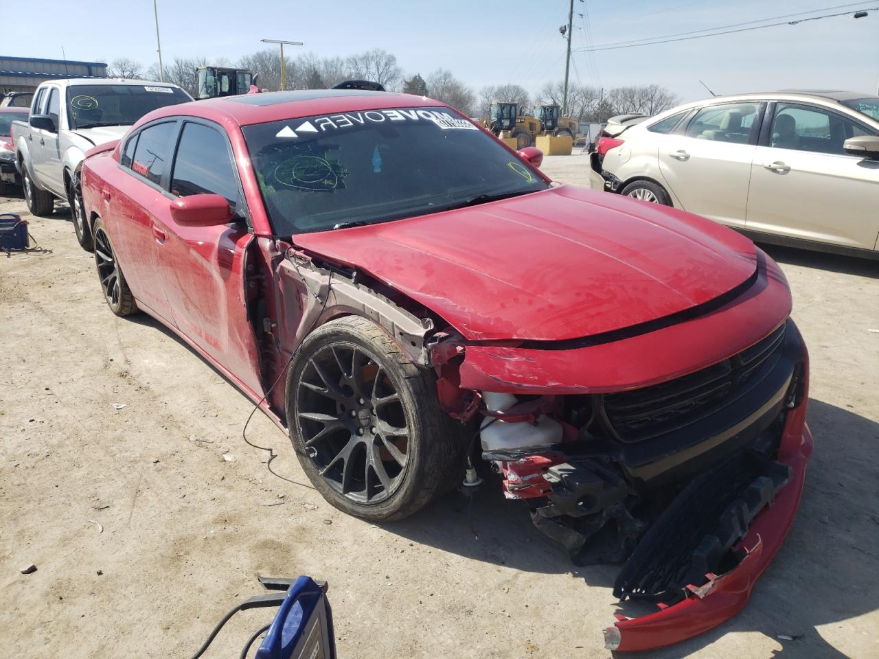 DODGE CHARGER R/ 2016 with VIN 2C3CDXCT6GH155582 - Photo from auction