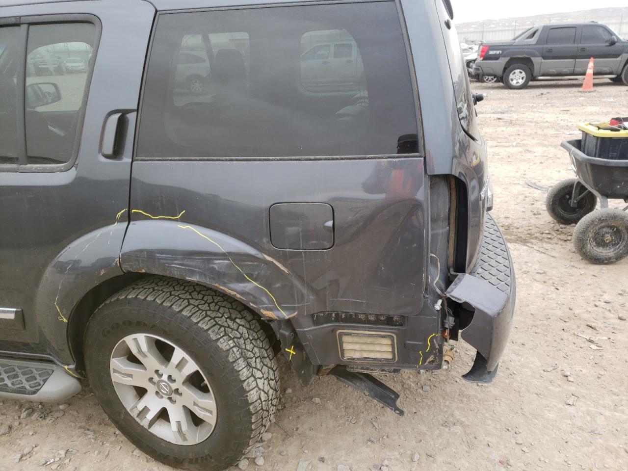 Photo 9 from auction – 2012 NISSAN PATHFINDER with VIN 5N1AR1NB3CC629678