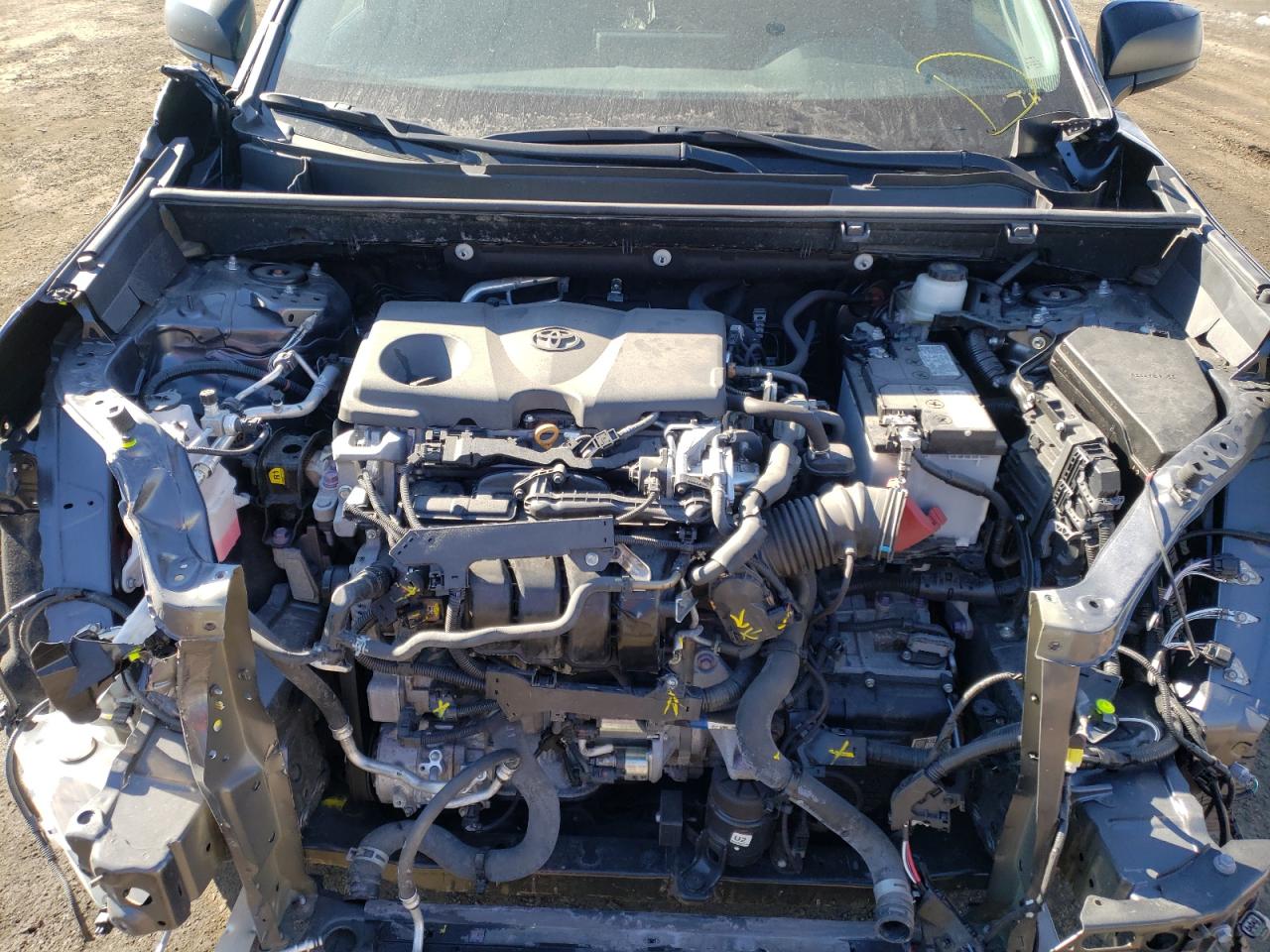 Photo 7 from auction – 2021 TOYOTA RAV4 LE with VIN 2T3F1RFV5MC159646