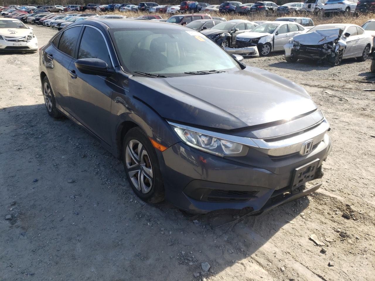 HONDA CIVIC LX 2016 with VIN 19XFC2F58GE098731 - Photo from auction