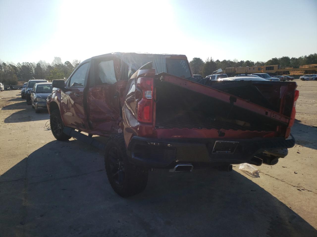 Photo 3 from auction – 2021 CHEVROLET SILVERADO with VIN 1GCPYFED8MZ195028