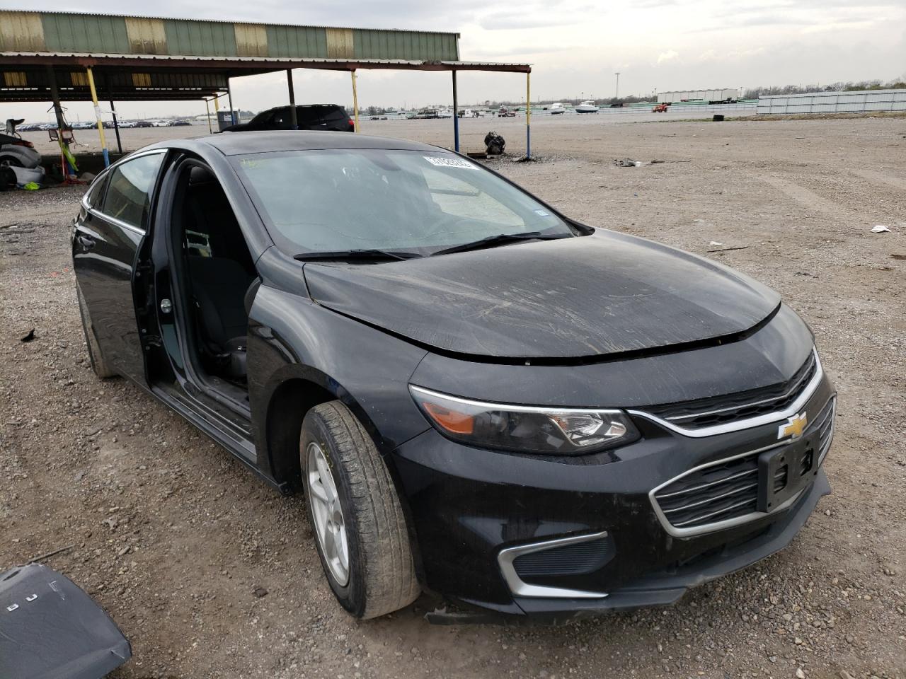 CHEVROLET MALIBU LS 2017 with VIN 1G1ZB5ST7HF217021 - Photo from auction