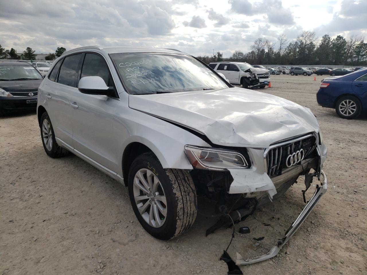AUDI Q5 PREMIUM 2013 with VIN WA1CFAFP4DA029677 - Photo from auction