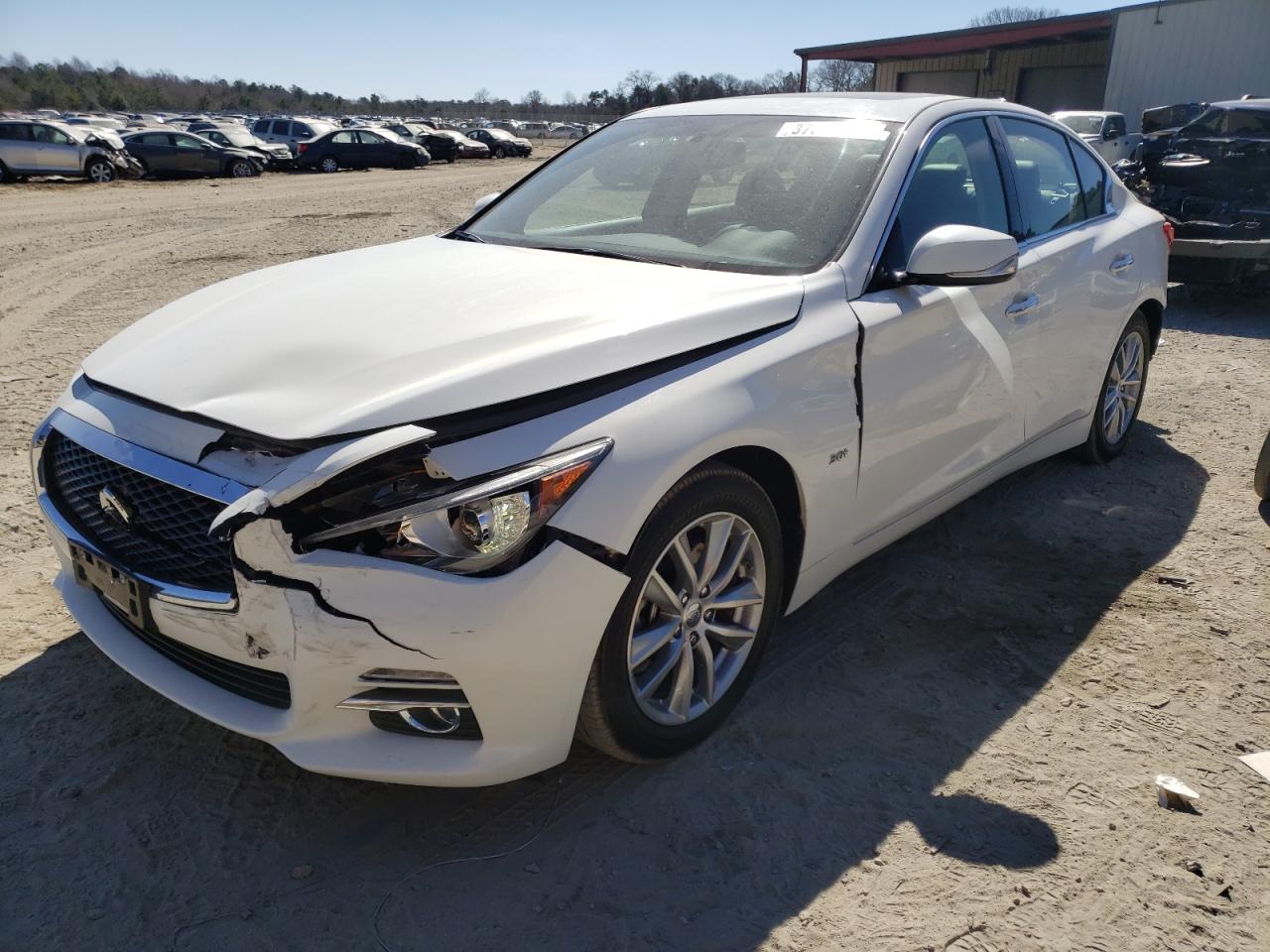 Photo 2 from auction – 2017 INFINITI Q50 PREMIU with VIN JN1EV7AP9HM743601