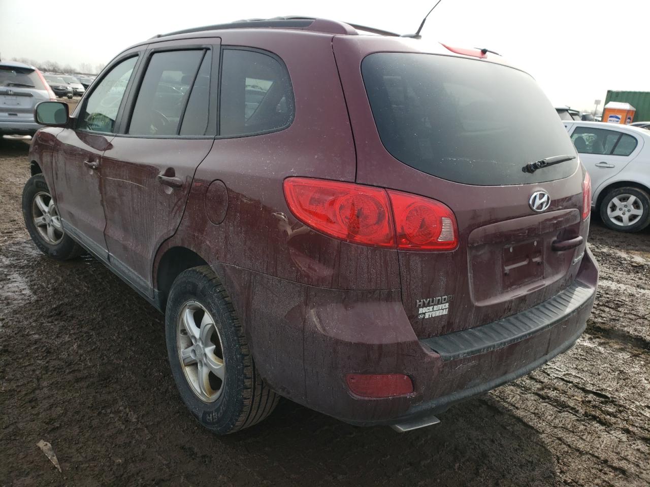 Photo 3 from auction – 2007 HYUNDAI SANTA FE G with VIN 5NMSG13D77H112118