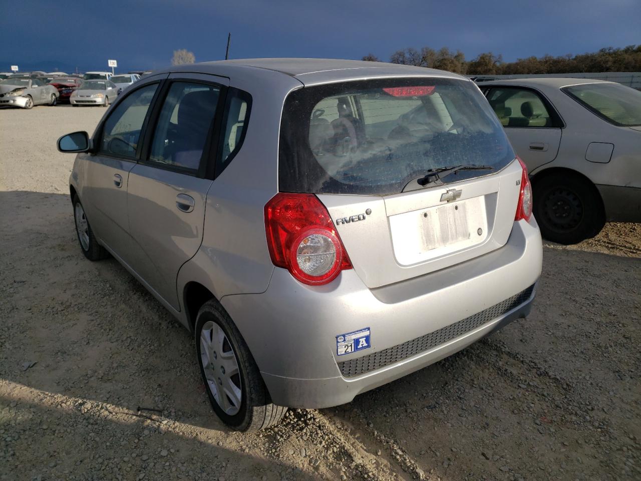 Photo 3 from auction – 2009 CHEVROLET AVEO LS with VIN KL1TD66E99B307862