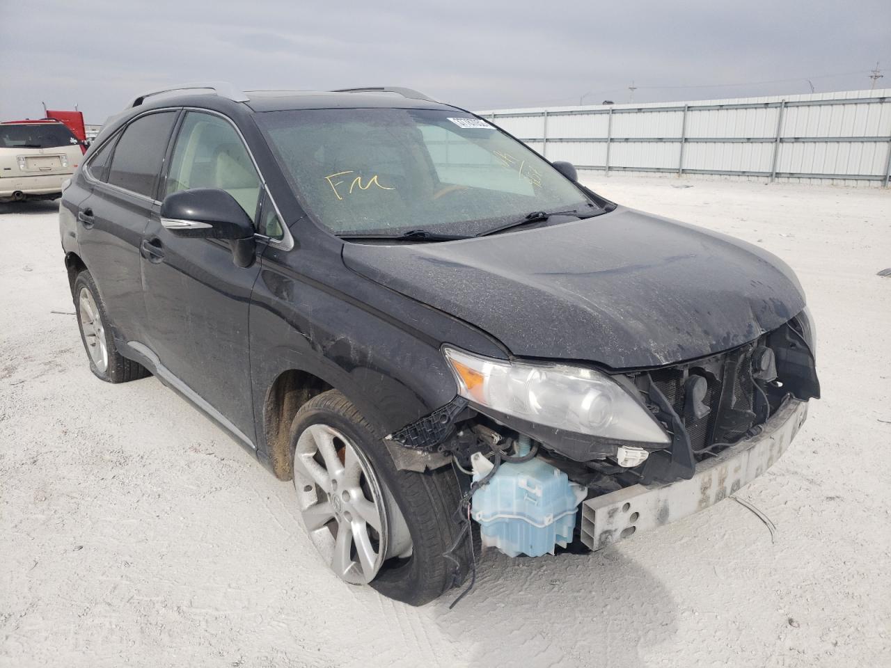 LEXUS RX 350 2010 with VIN 2T2BK1BA9AC059257 - Photo from auction