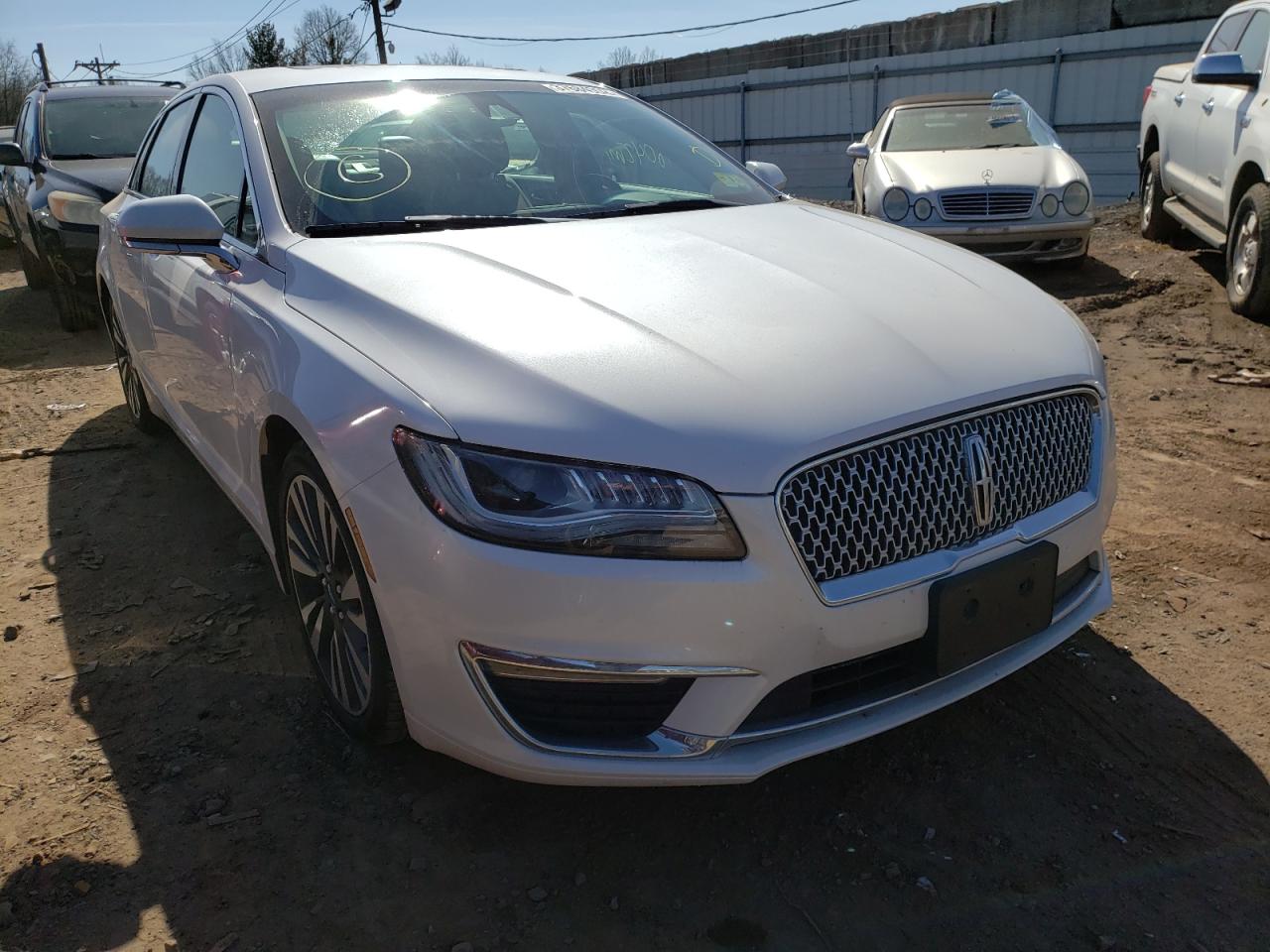 LINCOLN MKZ RESERV 2017 with VIN 3LN6L5F95HR657369 - Photo from auction