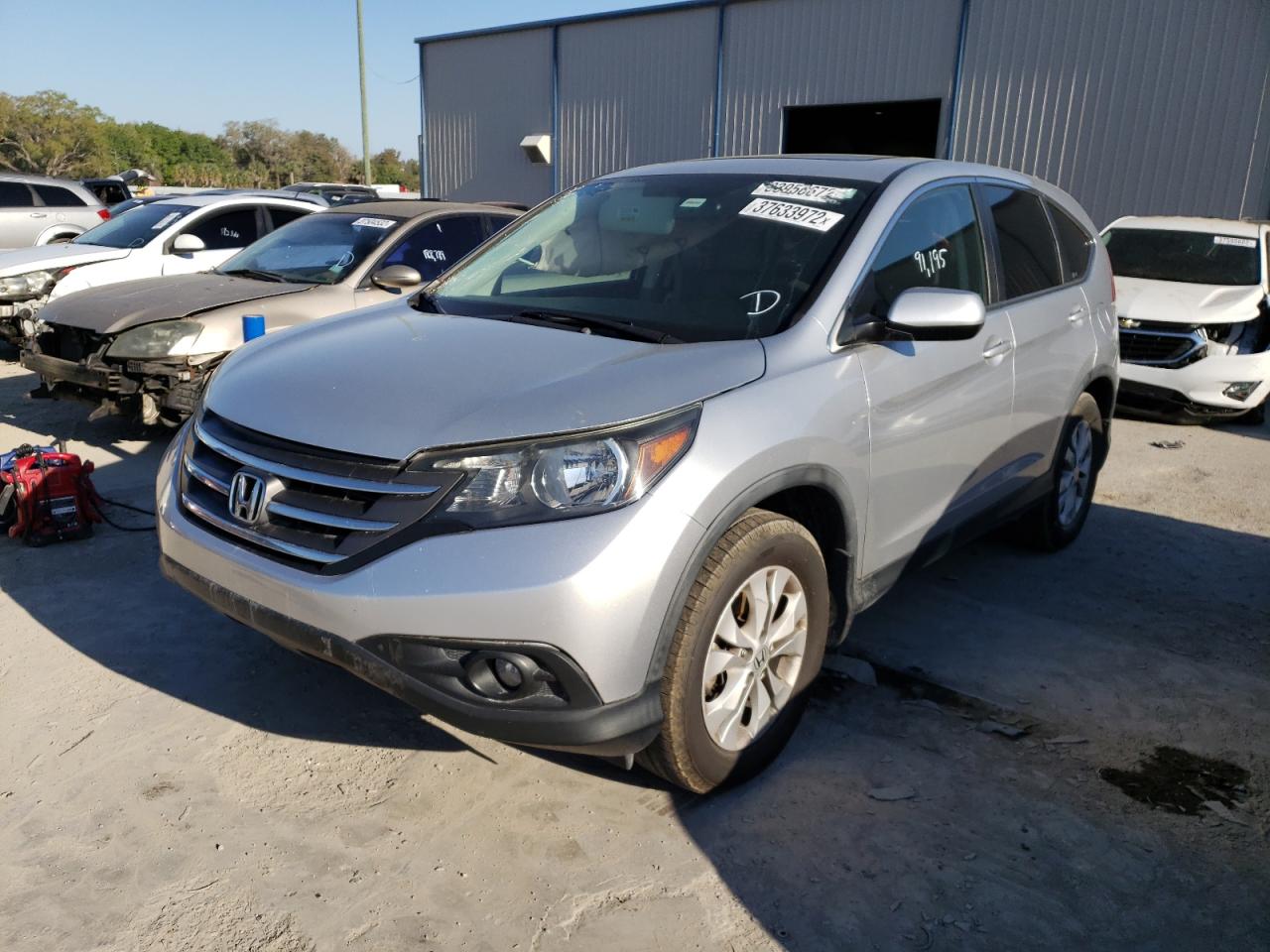 Photo 2 from auction – 2012 HONDA CR-V EX with VIN 2HKRM3H59CH504454
