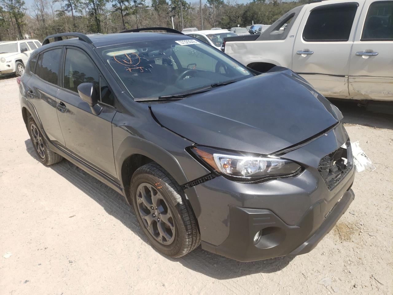 SUBARU CROSSTREK 2021 with VIN JF2GTHSC9MH242886 - Photo from auction