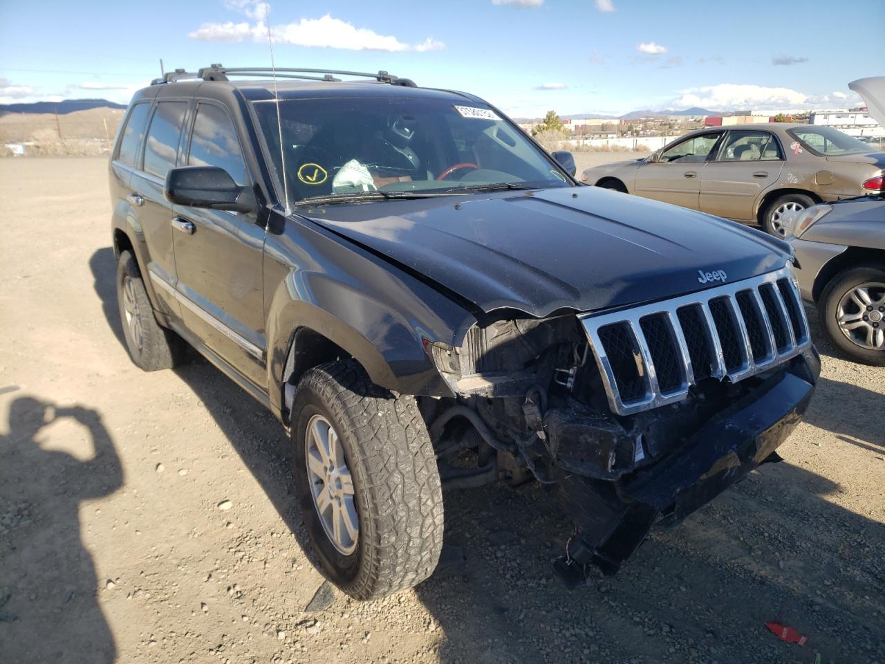 JEEP GRAND CHER 2008 with VIN 1J8HR68258C139206 - Photo from auction