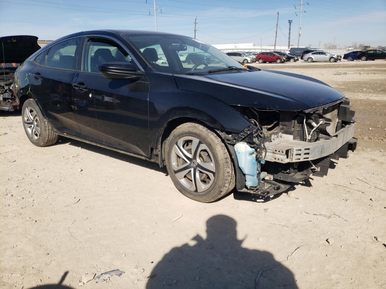 HONDA CIVIC LX 2016 with VIN 19XFC2F51GE046518 - Photo from auction