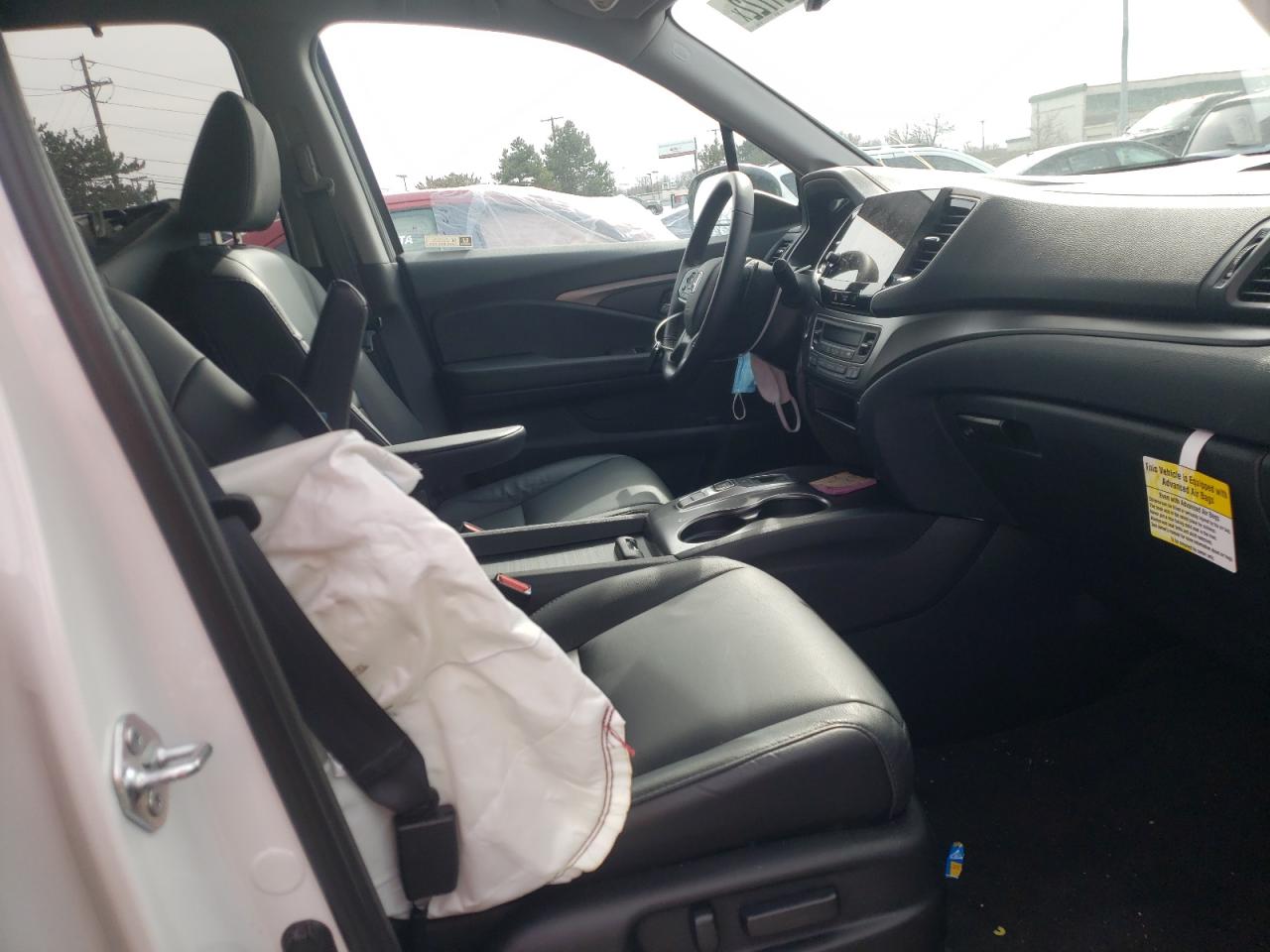 Photo 5 from auction – 2021 HONDA PILOT EXL with VIN 5FNYF6H56MB101295
