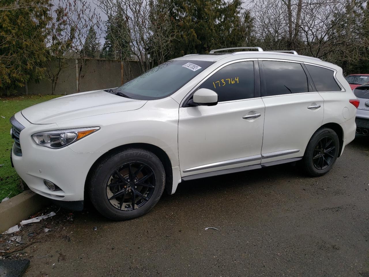 Photo 9 from auction – 2013 INFINITI JX35 with VIN 5N1AL0MM9DC315422