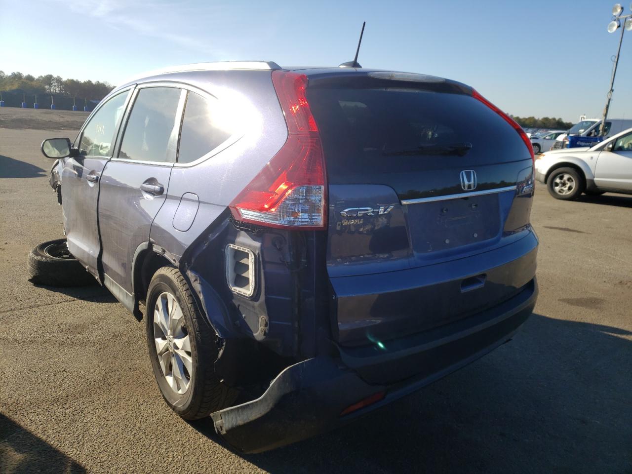 Photo 3 from auction – 2013 HONDA CR-V EXL with VIN 2HKRM4H73DH616675