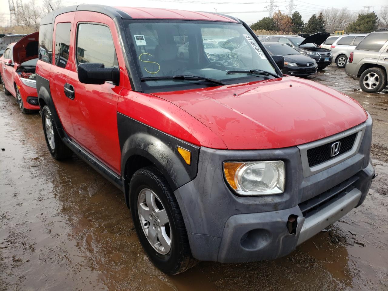 HONDA ELEMENT EX 2005 with VIN 5J6YH28655L006649 - Photo from auction