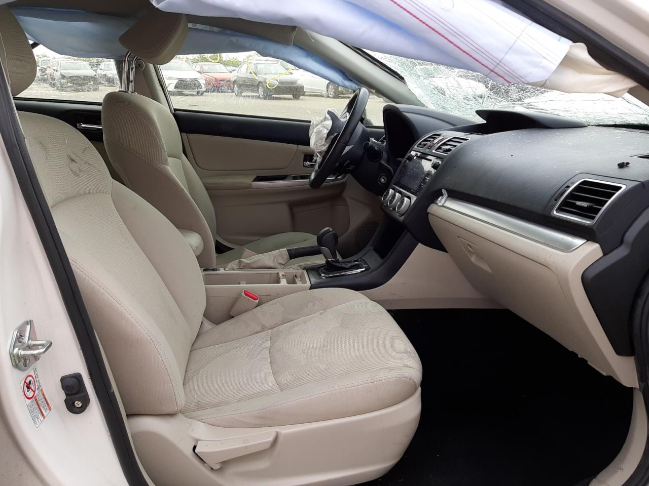 Photo 5 from auction – 2016 SUBARU IMPREZA SP with VIN JF1GPAS60G8217938