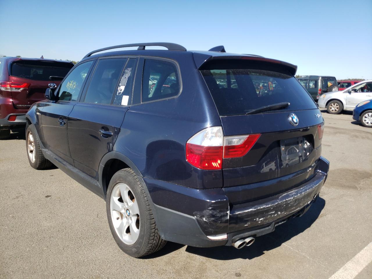 Photo 3 from auction – 2007 BMW X3 3.0SI with VIN WBXPC93467WF19804
