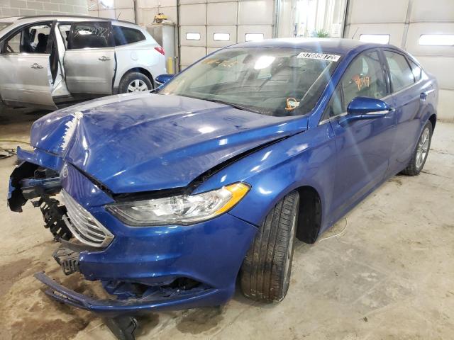Photo 2 from auction – 2017 FORD FUSION SE with VIN 3FA6P0H74HR389332