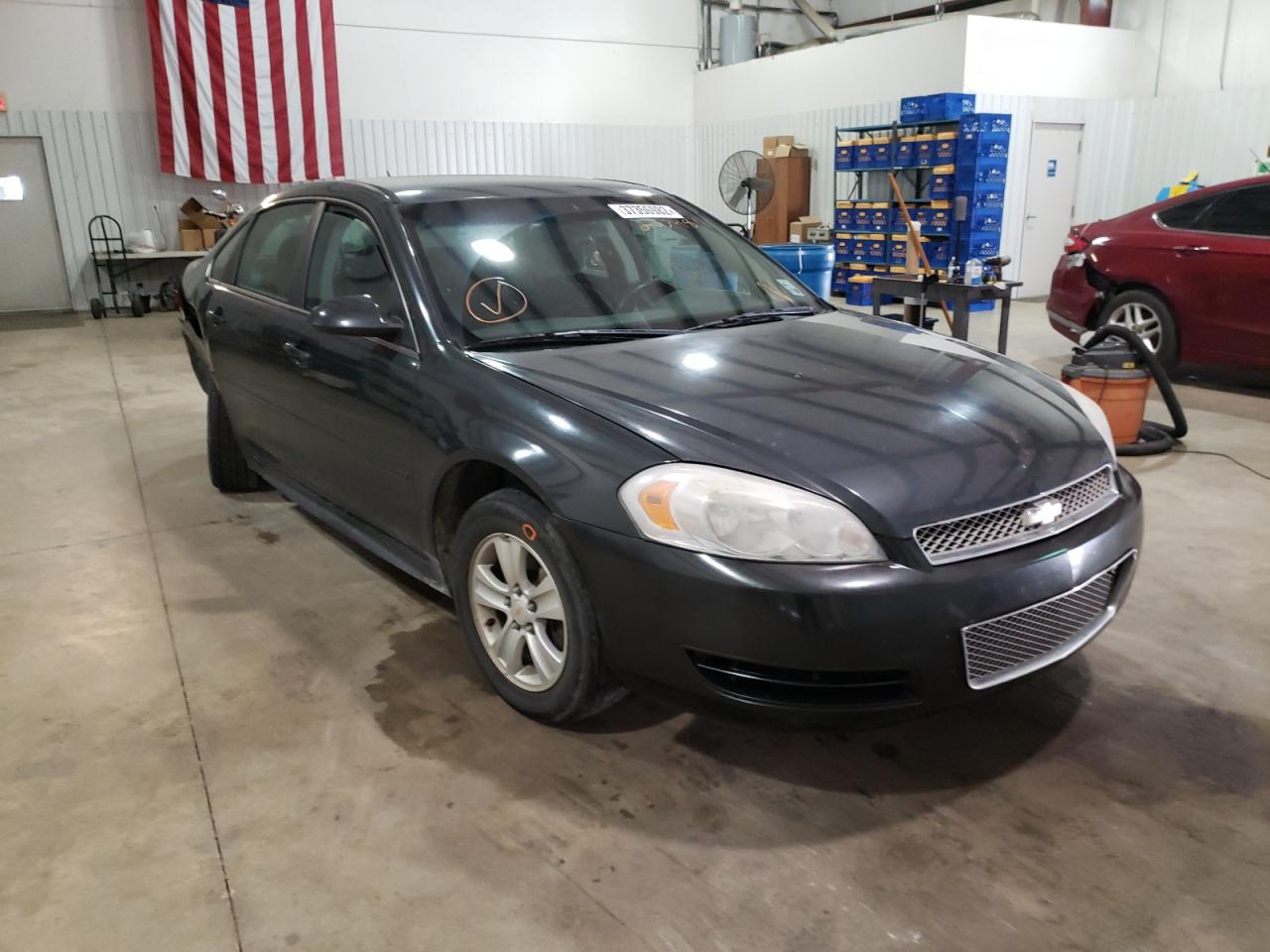 CHEVROLET IMPALA LS 2012 with VIN 2G1WF5E34C1283481 - Photo from auction