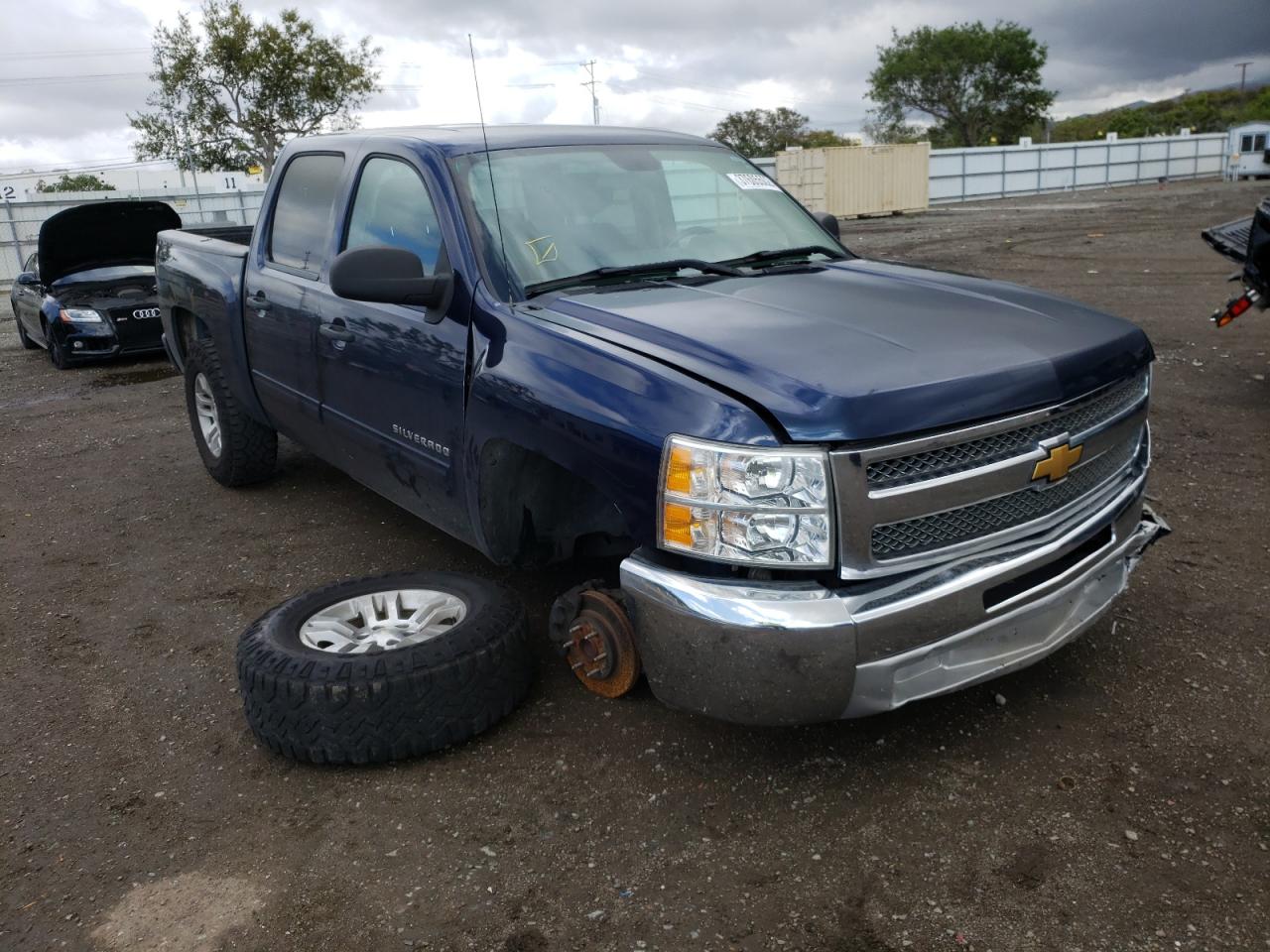 CHEVROLET SILVERADO 2012 with VIN 3GCPCSEA5CG218552 - Photo from auction