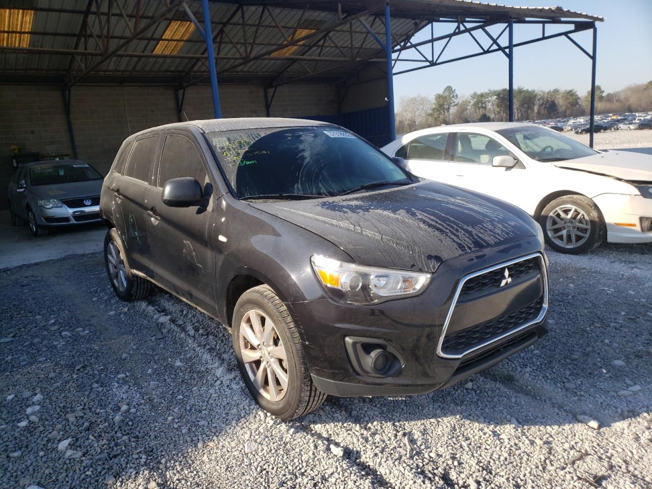 MITSUBISHI OUTLANDER 2014 with VIN 4A4AP3AU8EE006263 - Photo from auction
