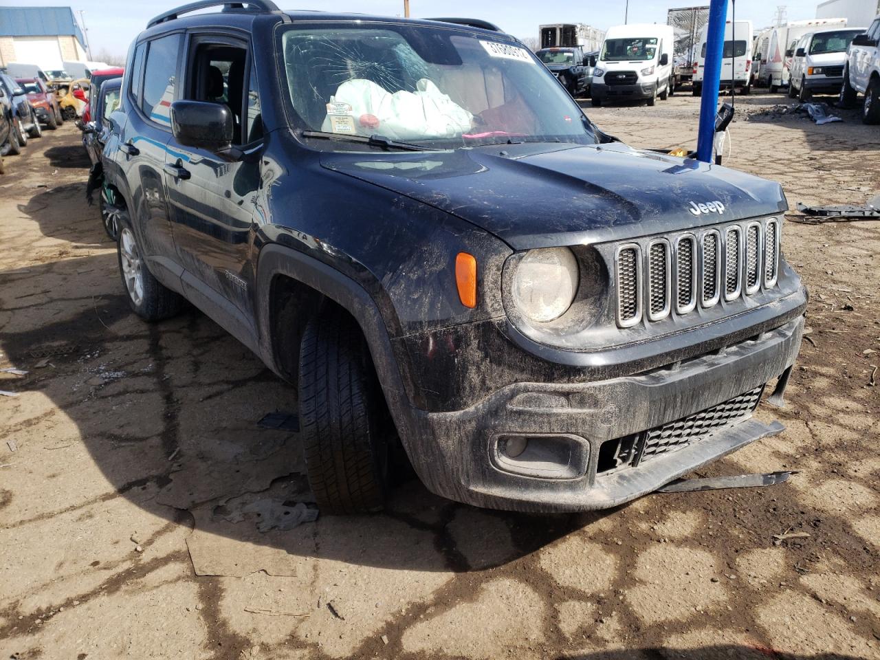 JEEP RENEGADE L 2017 with VIN ZACCJBBB1HPE62626 - Photo from auction