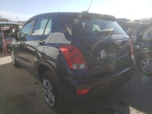 Photo 3 from auction – 2018 CHEVROLET TRAX LS with VIN 3GNCJKSB3JL329923