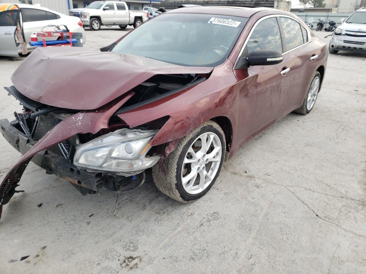 Photo 2 from auction – 2010 NISSAN MAXIMA S with VIN 1N4AA5AP8AC856078