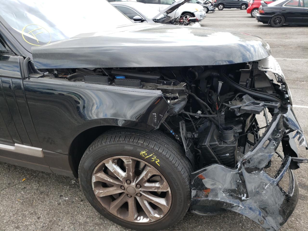 Photo 9 from auction – 2017 LAND ROVER RANGE ROVE with VIN SALGS2FV2HA379783