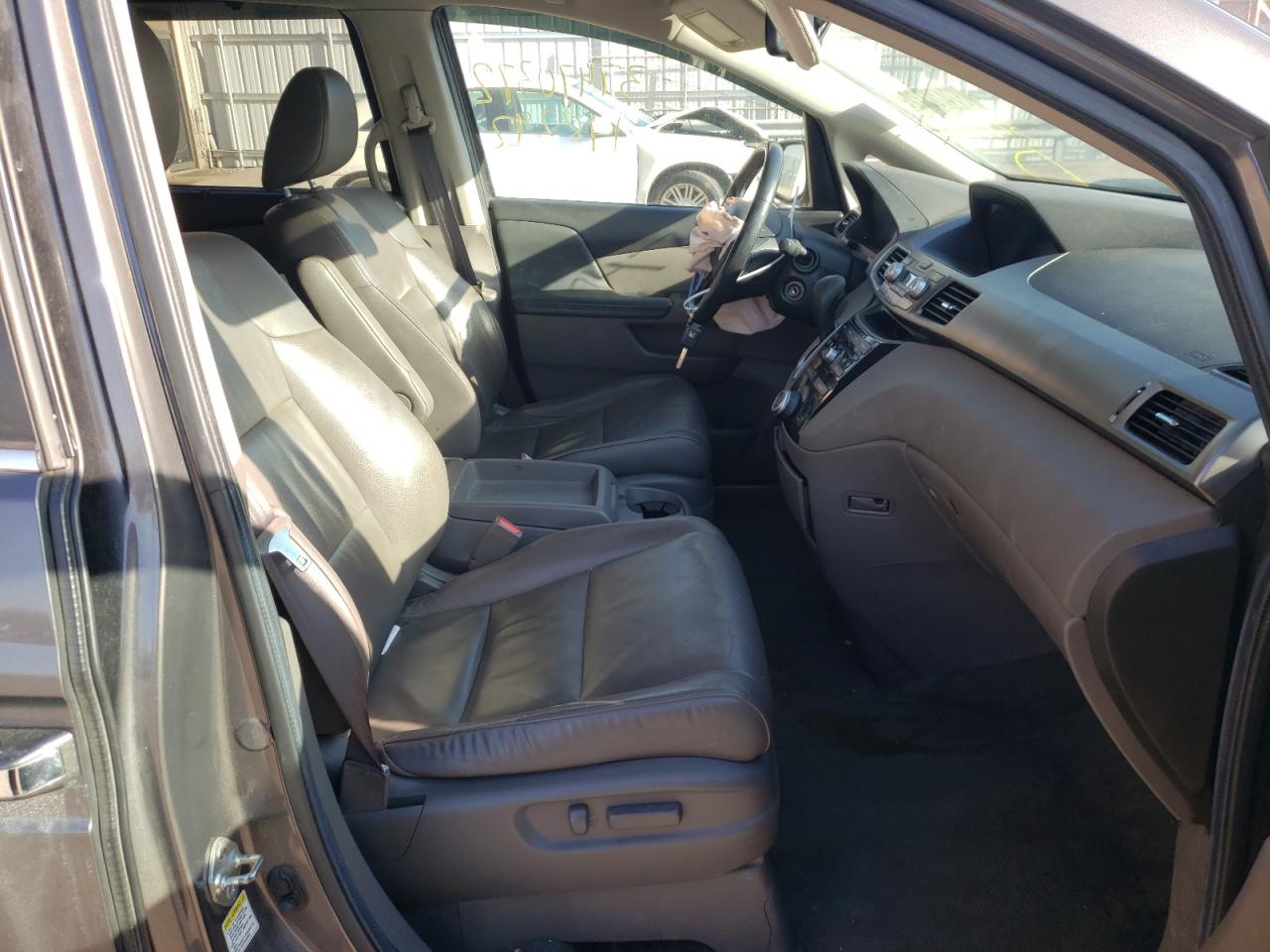 Photo 5 from auction – 2013 HONDA ODYSSEY EX with VIN 5FNRL5H67DB008110