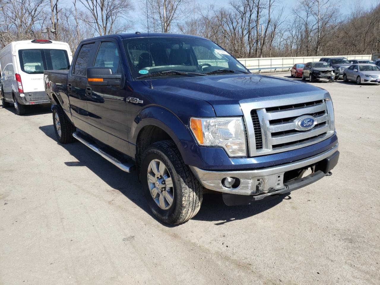 FORD F150 SUPER 2011 with VIN 1FTFW1EF0BFB69317 - Photo from auction