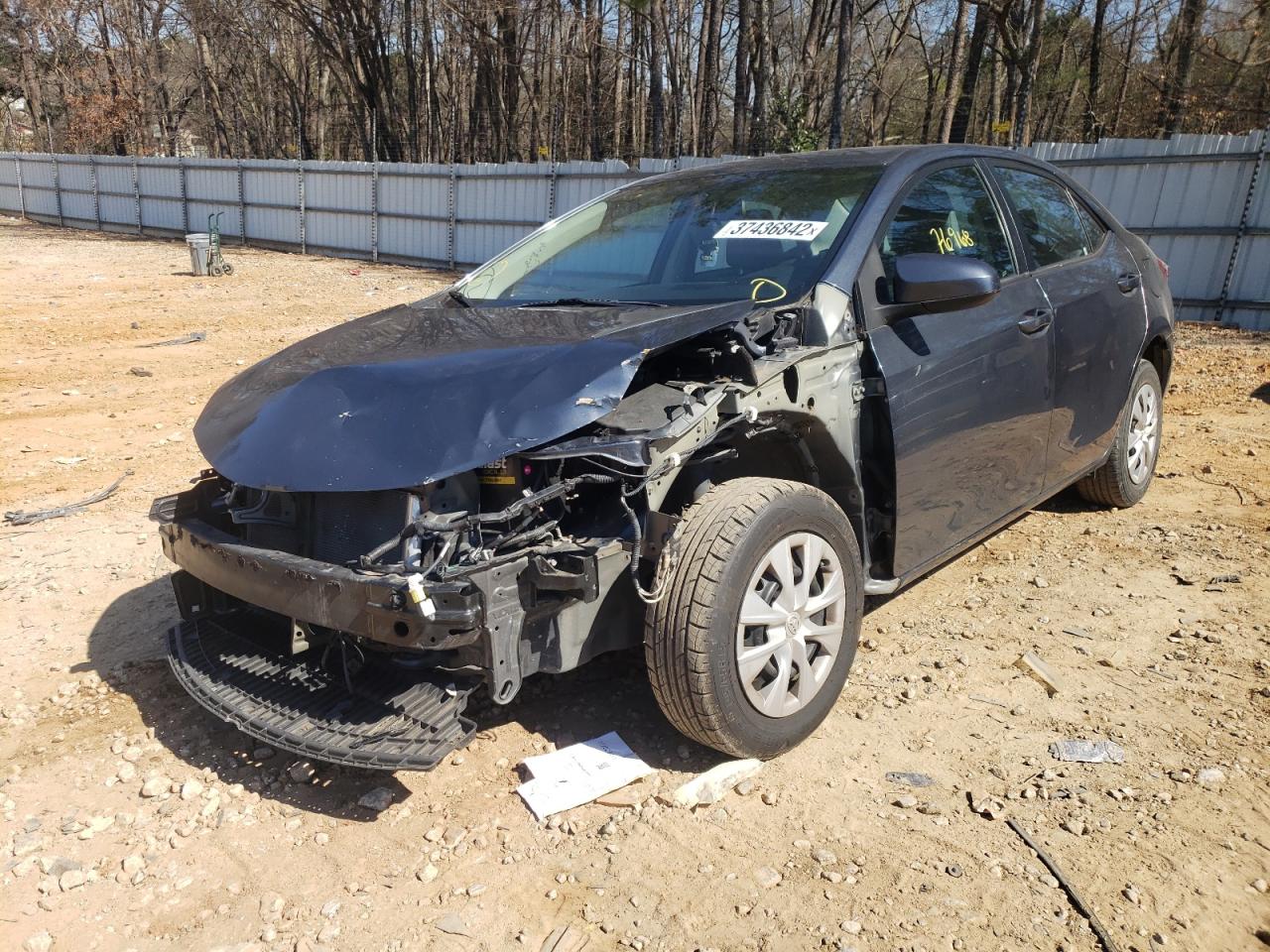 Photo 2 from auction – 2015 TOYOTA COROLLA L with VIN 2T1BURHE2FC283520