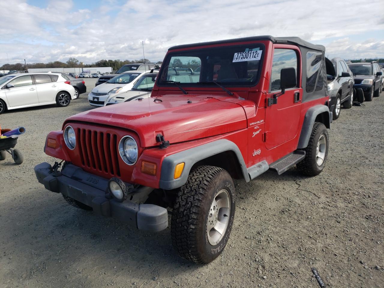 Foto 2 de la subasta – 2000 JEEP WRANGLER / con VIN 1J4FA49S2YP723493