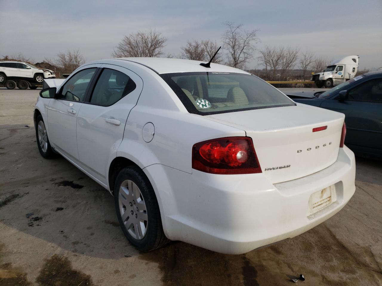 Photo 3 from auction – 2013 DODGE AVENGER SE with VIN 1C3CDZABXDN588296