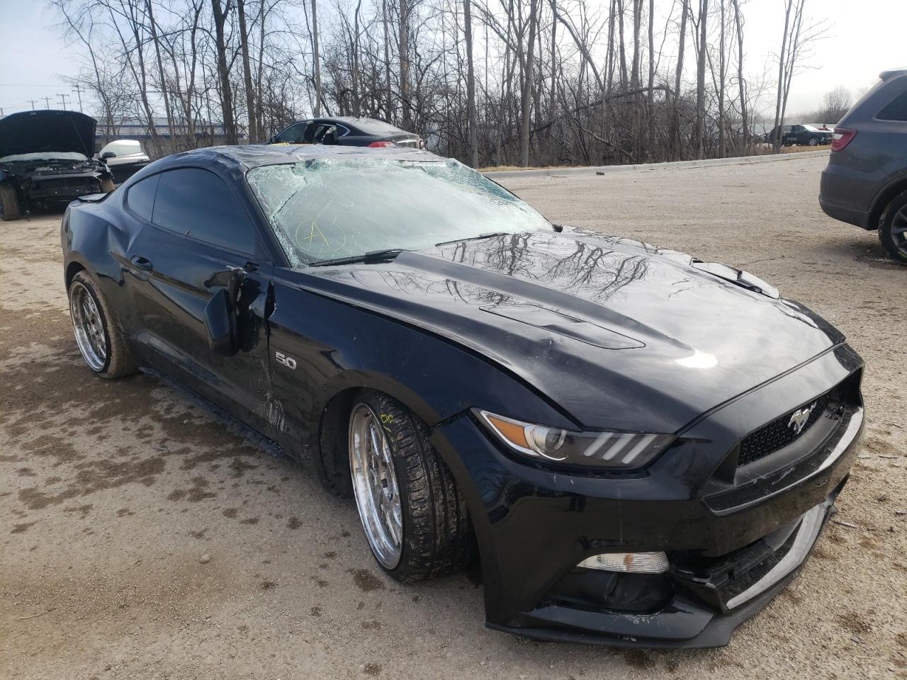 FORD MUSTANG GT 2015 with VIN 1FA6P8CF9F5348482 - Photo from auction
